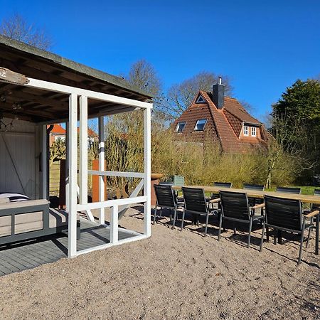 Smittshoern 3 - Nordsee Erdgeschosswohnung Mit Eingezaeunten Garten, Kamin Und Lounge! Altfunnixsiel 외부 사진